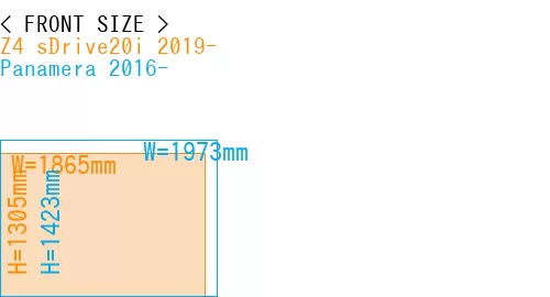 #Z4 sDrive20i 2019- + Panamera 2016-